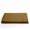 COTON PUR Drap plat 'Prémium' pour lit 1 place & 2 places - Prémium Caramel - 180 x 290 cm pour lit 1 place