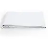 COTON PUR Drap plat "Prémium" pour lit 1 place & 2 places - Prémium Neige - 240 x 300 cm pour lit 2 places