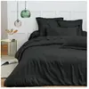 COTON PUR Housse de couette 260 x 240 cm "Prémium" pour lit 2 places King Size - Prémium Truffe