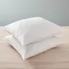 BLANREVE Lot de 2 oreillers Gamme Polycoton "Confort" 45 x 70 cm traité Anti Acarien Soft & care