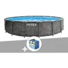 Kit piscine tubulaire Intex Baltik ronde 549 x 122 m + Bâche à bulles