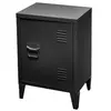 URBAN LIVING Casier 1 Porte Industriel Black En Métal - Noir