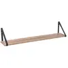 Etagère murale Five Simply Smart - Marron et noir - 78 cm - Contempora...