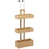 5 Five Simply Smart Etagère De Porte 3 Niveaux En Bambou - Marron