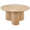 Atmosphera - Table basse design en bois ALIONA - Marron