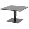 Hespéride - Table de jardin relevable carrée en aluminium SALIMIA - Gr...