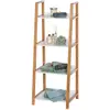 Etagère de salle de bain en bambou - WENKO - Finja - Style scandinave ...