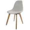 Chaise Scandinave En Tissus Olga - H. 83 Cm - Gris Clair