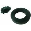 Lamelle occultante pvc avec clip de fixation de 50 m pour grillages rigides