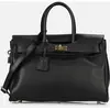 Mac Douglas Romy Pyla2 - Sac à main en cuir Noir PYLA2-ROMY-XS-VG01