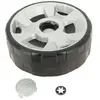Roue arriere f016104422, f016104306 - tondeuse a gazon bosch