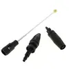 Lance + buse jet plat + rotabuse pour Nettoyeur haute pression Mac all...