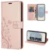 Coque pour Samsung Galaxy S25 Plus (S25+) - BOOLING - Synthécuir Rose ...