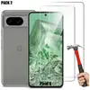 E.F.CONNECTION [2 pièces] Verre Trempé pour Google Pixel 8, Protection d'Ecran Transparent 9H Antichoc