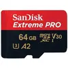 Carte Mémoire SanDisk Extreme Pro 64Go Micro SD