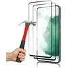 PROSHOP [2 Pièces] Verre Trempé pour Samsung Galaxy S22 Plus - Protection Intégrale 3D avec Bordures Noir