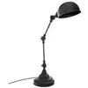 Lampe de bureau en métal couleur noire - L.32 x l.15 x H.55 cm Pegane