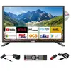 ANTARION TV LED 22" 55cm Smart Connect Lecteur DVD Intégré Camping-car