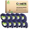 91200 10 Ruban Etiqueteuse Compatible avec DYMO LetraTag 91200 S072151...