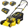 NEMURA Tondeuse A Batterie 80V (2x40V) - Coupe 46cm - Autotractée + 2 ...