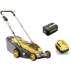 Tondeuse à batterie NEMURA 40V(2x20V) + 2 Batteries 4Ah + Chargeur rap...