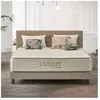 NATURALEX Matelas 160x200 cm - Luxury - Matelas Ressorts Ensachés Hybrid, Mousse mémoire HR, Blue Latex, Ferme, Réversible, Très épais 30 cm