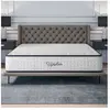 Cosmos Matelas UPSILON 180x200 cm-Epaisseur 30 cm-Ferme-7 zones de confort en mousse mémoire adaptative-HR 35 kg-Latex-Face été-hiver