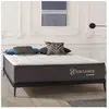 NATURALEX Matelas 140x190 cm - Exclusive - Matelas Ressorts Ensachés Hybrid, Mousse HR, Blue Latex, Ferme, Réversible, Très épais 30 cm