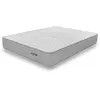 Cosmos Matelas ALPHA 140x190 cm-Epaisseur 30 cm-Ferme-7 zones de confort en mousse mémoire adaptative-HR 35 kg-Latex-Face été-hiver