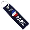 CLJ - Porte-clés - Jaime Paris - Bleu Marine - Villes de France - Fran...