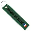 CLJ - Porte-clés - Armée de Terre - Vert armée - Militaire - Fantaisie