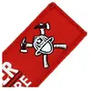 CLJ - Porte-clés - Pompier Volontaire - Rouge Pompier - Métiers -