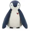 Kaloo Coffret peluche Manchot bleu et lange d'emmaillotage