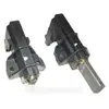GÜDE Gde - Kit 2 balais charbon type d ceset pour Lave Linge compatible Whirlpool 481236248004