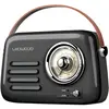 Radio Rétro portable Ledwood ALMA, FM, Bluetooth 5.3 Entrée USB, Puiss...