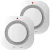 Lot 2 détecteurs de fumée connecté SomLife APP tuya smart life, Alarme...