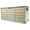 Abris de jardin - AIDAPT - St helens home and garden - Effet panneau en bois - Grande capacité de 296 litres