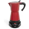 Cafetière italienne électrique - LIVOO - DOD117RC - 300ml - 6 tasses - 480W