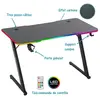 Bureau Gaming Amstrad Ams-desk120z Led Astra