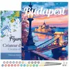 Figured'Art Schilderen op Nummer Volwassenen met lijst Reisposter Boed...