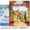 Figured'Art Schilderen op Nummer Volwassenen - Toscane in Bloei - 40x5...