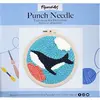 Figured'Art Punch Needle Kit voor Volwassenen en Kinderen - Orka in de...