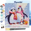 FIGURED'ART FiguredArt Mini Peinture par Numéro Adulte 20x20cm avec ca...
