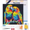 Figured'Art Mini Diamond Painting set Volwassenen 25x25 cm met lijst P...