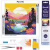 Figured'Art Mini Diamond Painting set Volwassenen 25x25 cm Kleurrijke ...