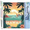 Figured'Art Schilderen op Nummer Volwassenen canvas Reisposter Hawaï- ...