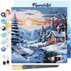 Figured'Art Mini Schilderen op Nummer Volwassenen 20x20cm met lijst Li...