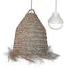 LUMISKY Suspension nomade ANAFI NOMAD Beige Jonc de mer H47CM