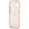 Guess Case IML Metal Glitter 4G Circle Triangle MagSafe for iPhone 16 ...