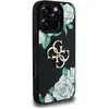 Guess Case Grained Roses Big 4G logo for iPhone 16 Pro black (Apple iP...